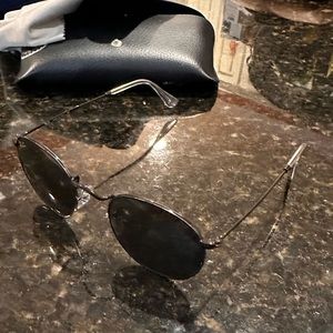 Round Metal RayBan Sunglasses